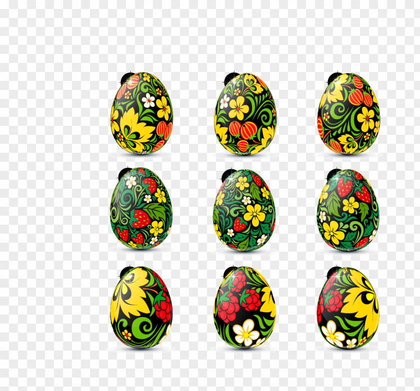 Flower Egg Easter Clip Art PNG