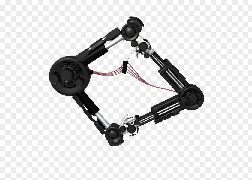 Mechanical Arm Car Camera Black M PNG