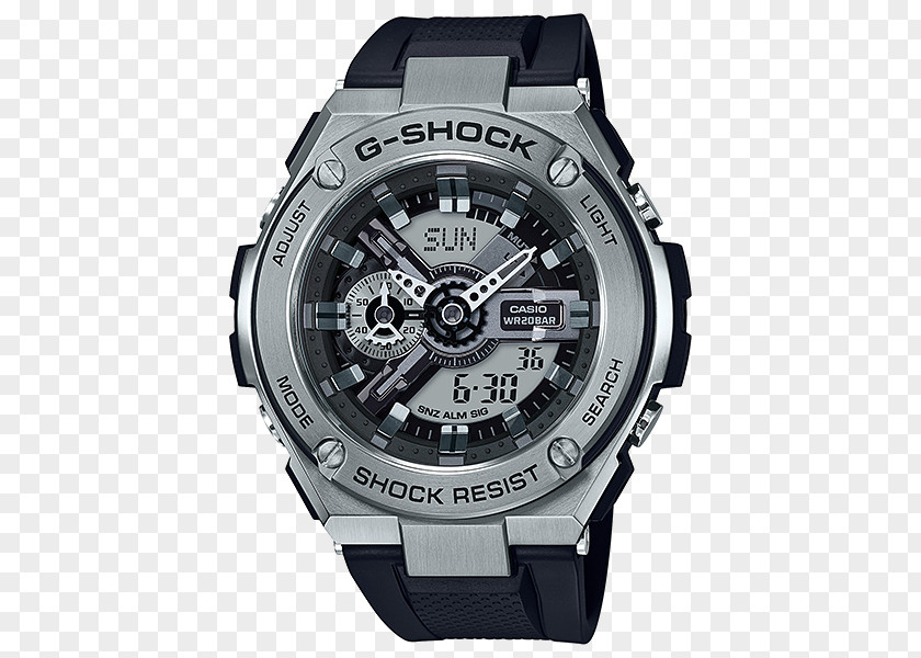 Watch Casio G-Shock GST-B100 Shock-resistant Jewellery PNG