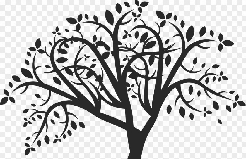 Abstract Tree Silhouette Clip Art PNG
