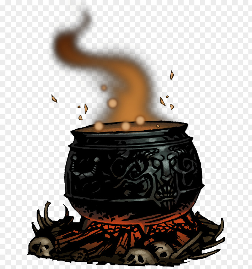 Cauldron Darkest Dungeon Hag Mystic Boss PNG