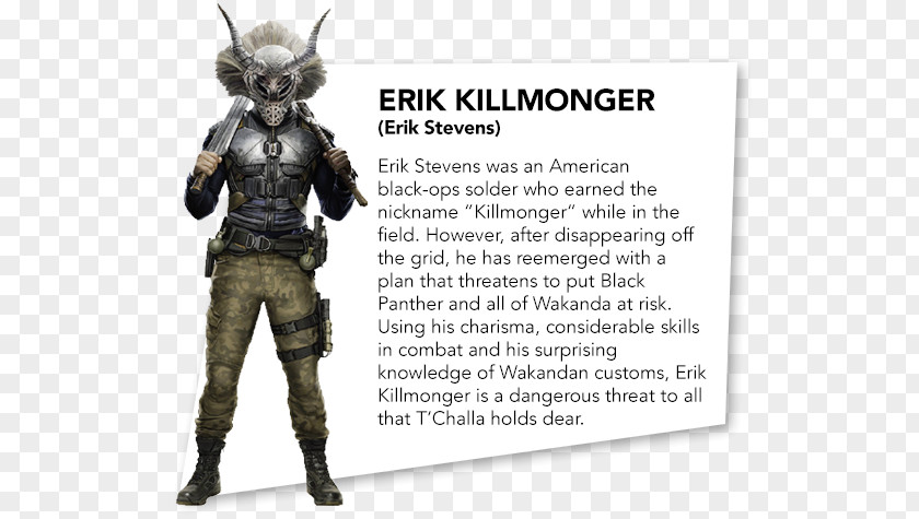Erik Killmonger Black Panther Man-Ape Marvel Cinematic Universe Storm PNG