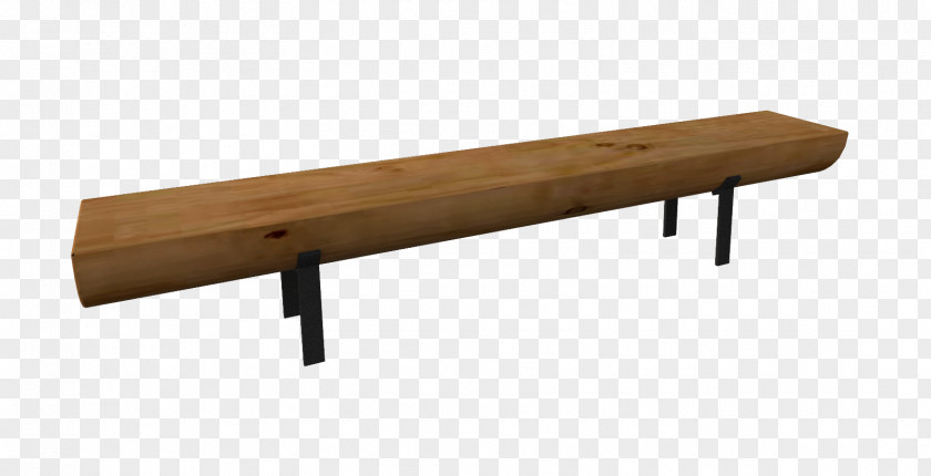 Line Angle Bench PNG