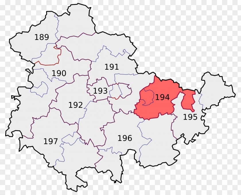 Map Sömmerda Gotha Gera – Jena Saale-Holzland-Kreis PNG