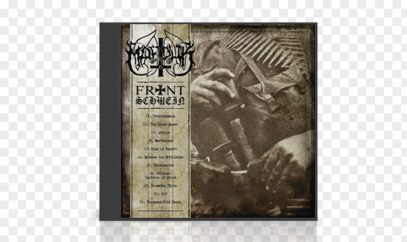 Marduk Panzer Division Frontschwein Black Metal Album PNG