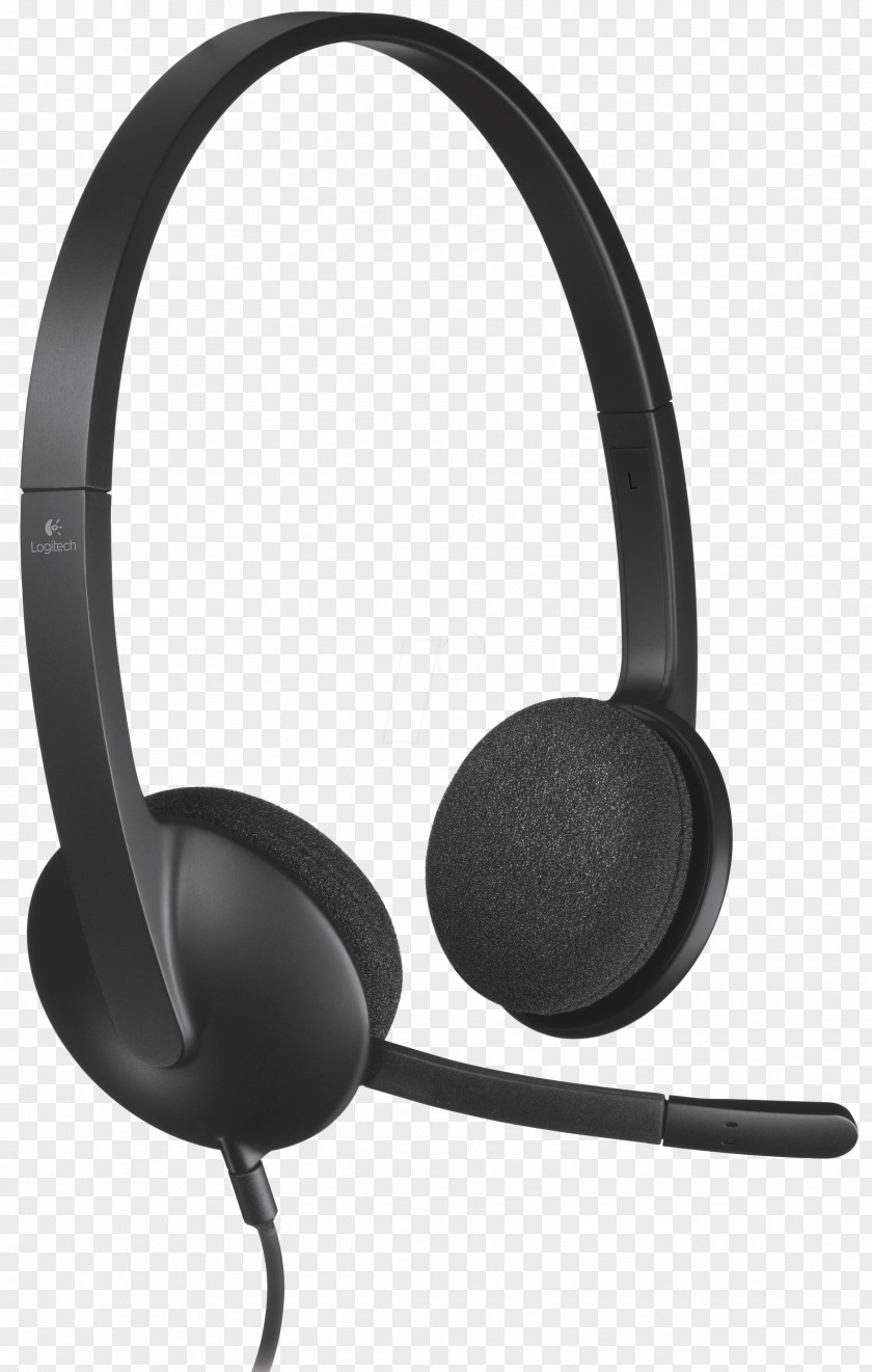 Microphone Digital Audio Headphones Logitech Headset PNG