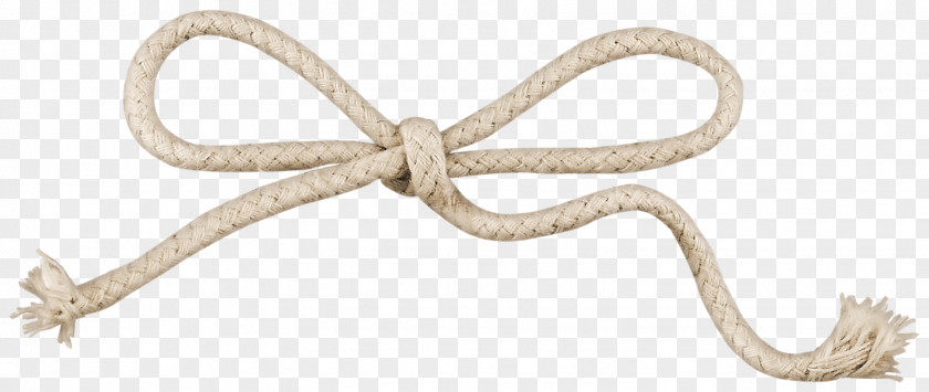 Brown Knotted Rope Paper Shoelace Knot PNG