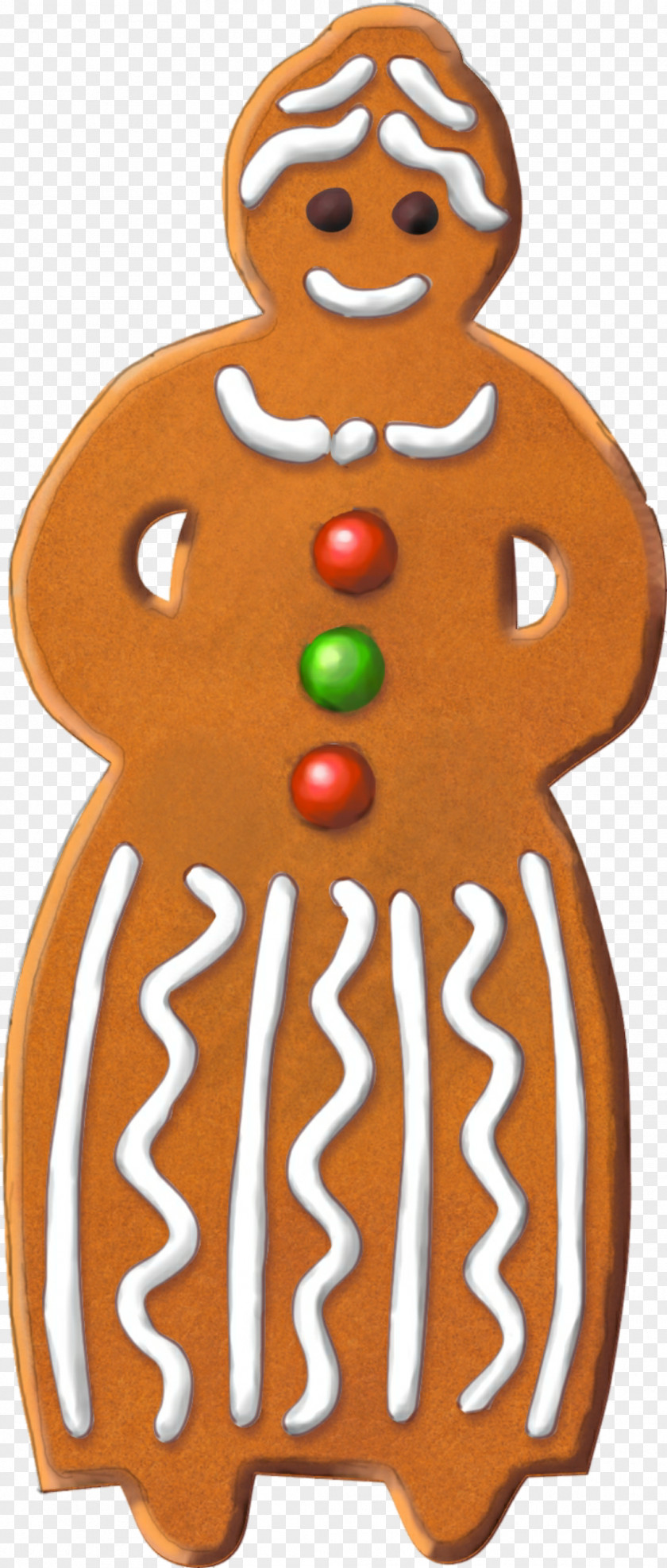 Gingerbread Heart Clip Art PNG