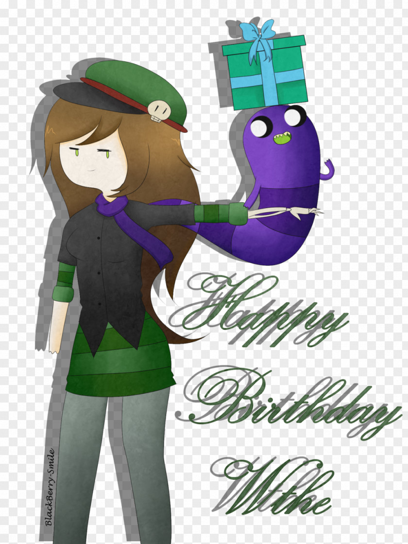 Happy B.day BlackBerry DeviantArt Character PNG