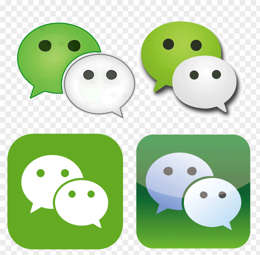 WeChat Icon Download Design PNG