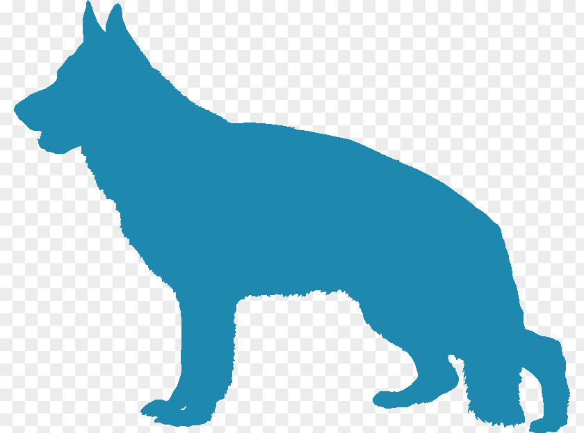 Cat Whiskers Tail Snout German Shepherd Dog Line Art PNG