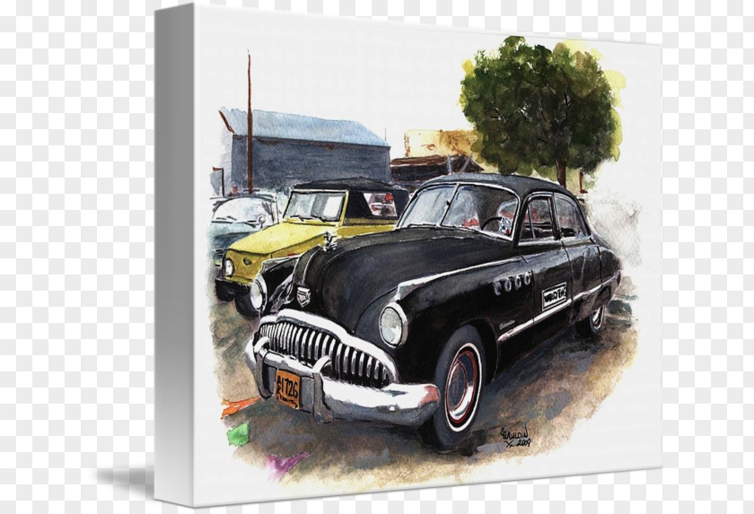 Classic Car Imagekind Buick Roadmaster Art PNG