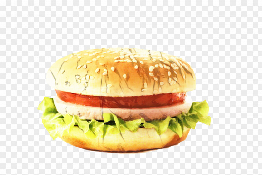 Hamburger Cheeseburger Bun Food Sandwich PNG