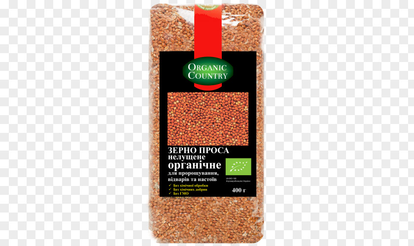 Millet Grain. Organic Food Groat Sprouting Grain Cereal PNG