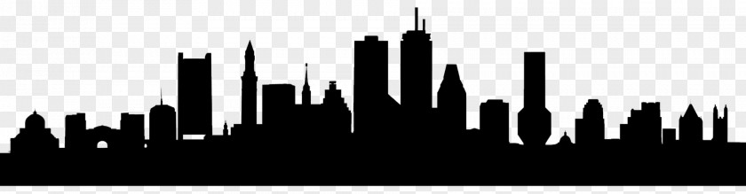 Silhouette Boston Skyline Royalty-free PNG