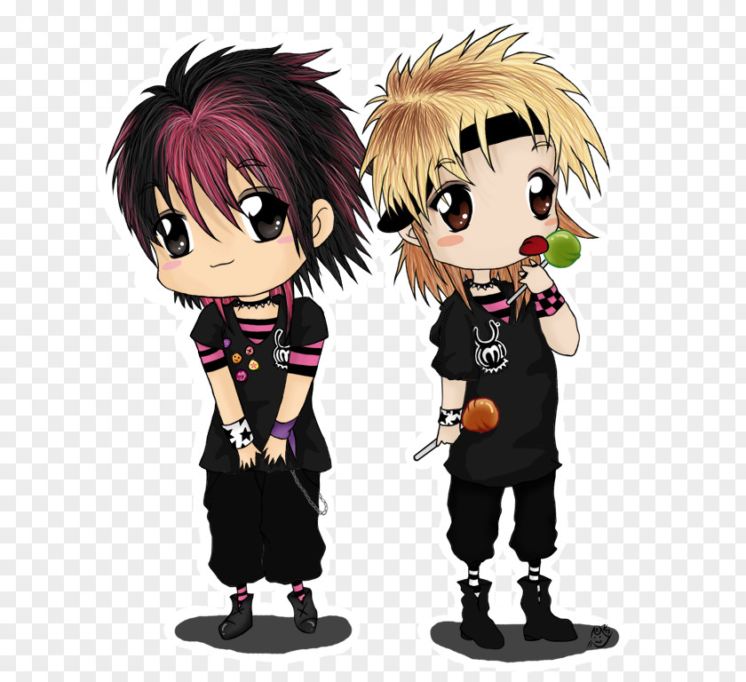 Visual Kei Punk Rock We Are The In Crowd Emo Gothic Blingee PNG