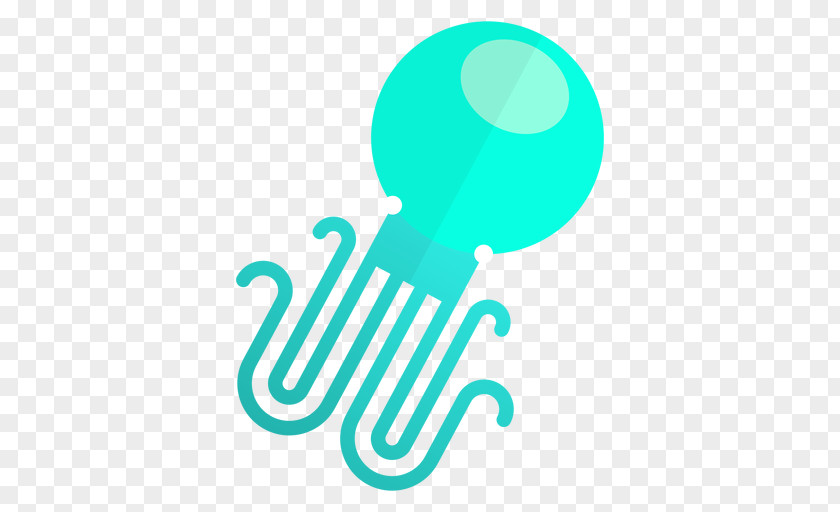 Design Jellyfish Logo Mockup Clip Art PNG