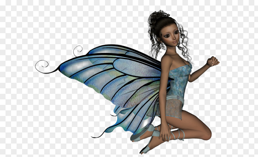 Duende Fairy Butterfly Figurine 2M PNG