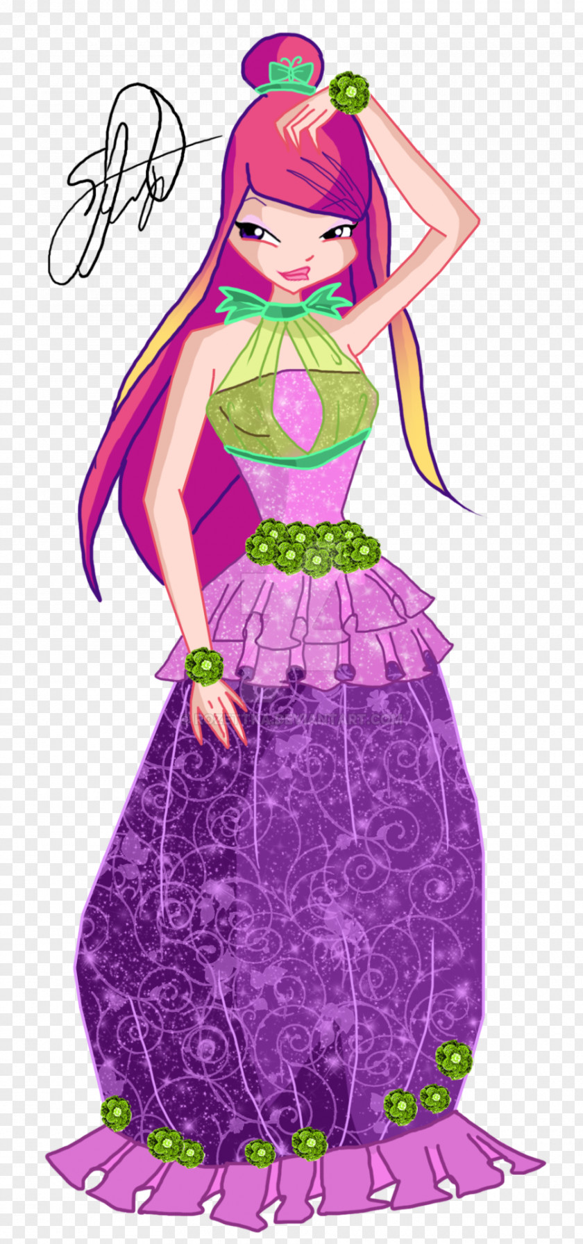 Evening Dress DeviantArt Fairy Artist PNG