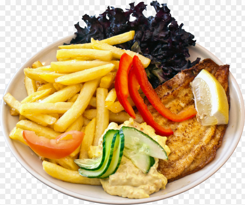 Pommes Frites French Fries Full Breakfast Vegetarian Cuisine Lunch Food PNG