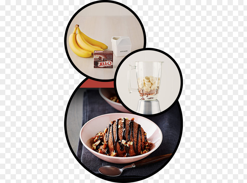 ICE CREAM BANANA Chocolate Cake Waffle Breakfast Dish Ice Cream PNG