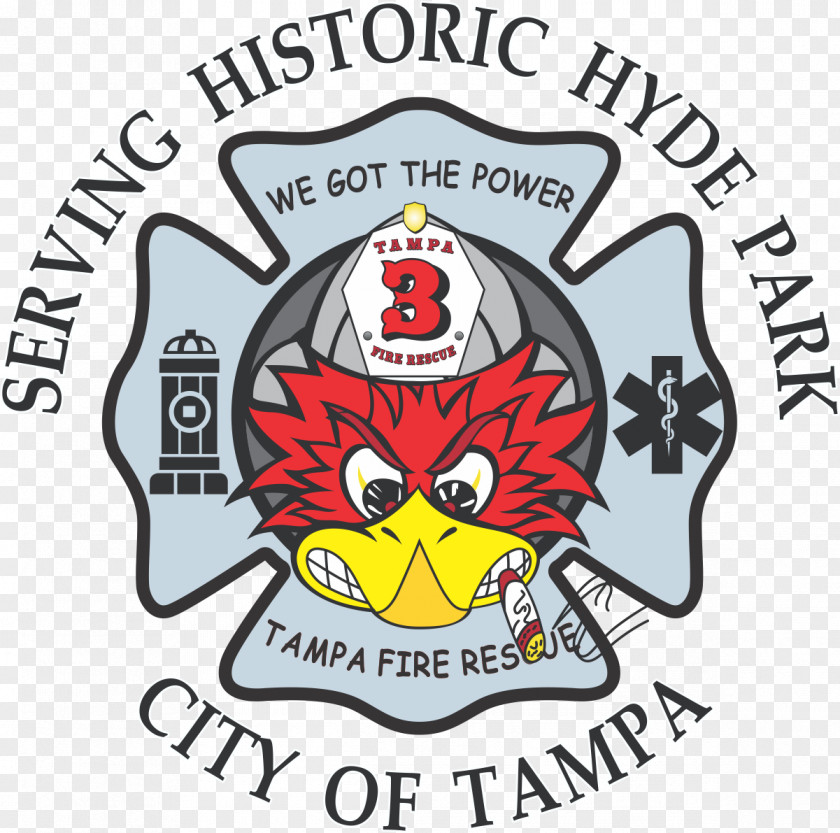 Kingpin Tampa Fire Rescue Department Station Organization Logo Emergency Medical Services PNG