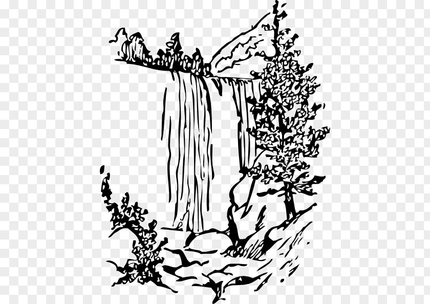 Water Falling Cliparts Nature Drawing Clip Art PNG