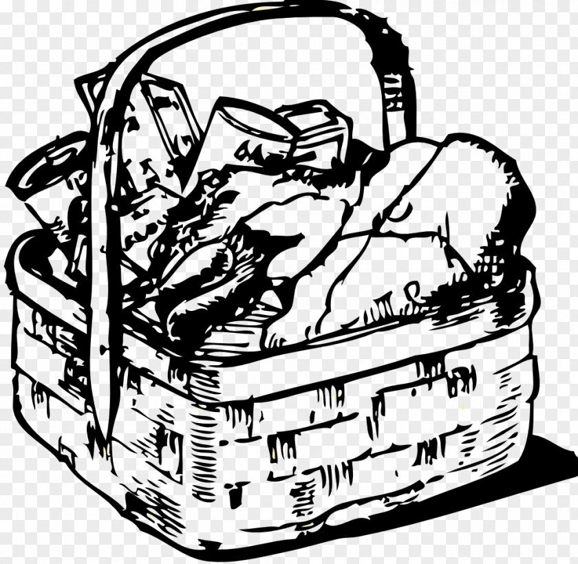 Wine Picnic Baskets Food Clip Art PNG