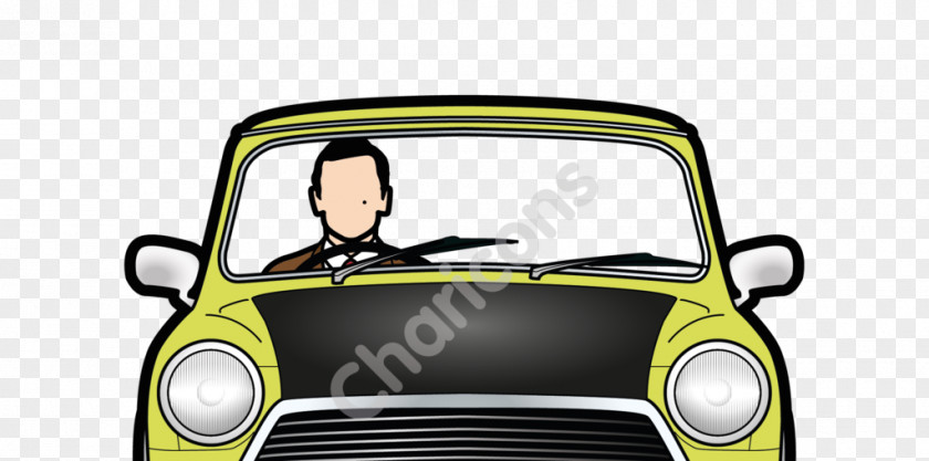 Car MINI Cooper Cartoon Animated Series PNG