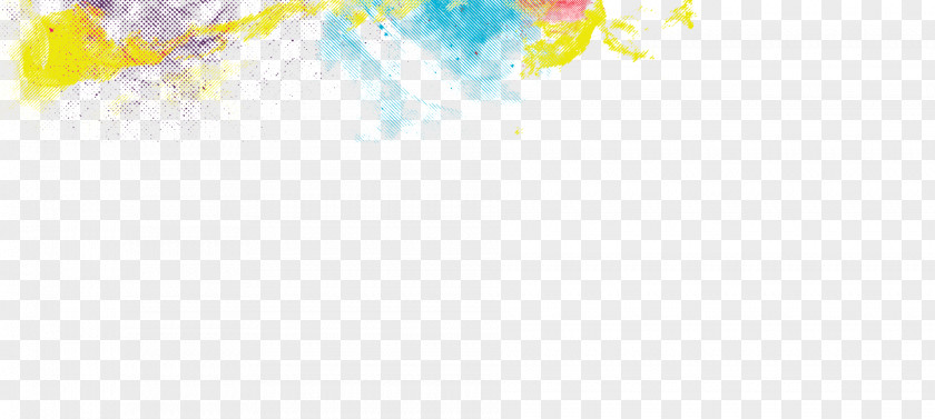 Color Embellishment, Colorful, Ink Desktop Wallpaper Yellow Sky Petal Font PNG