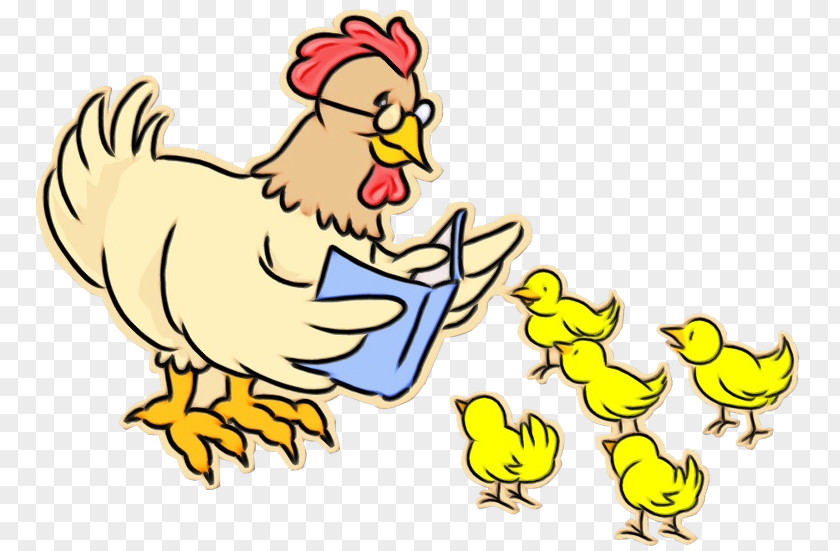 Comb Beak Chicken Rooster Bird Cartoon Clip Art PNG