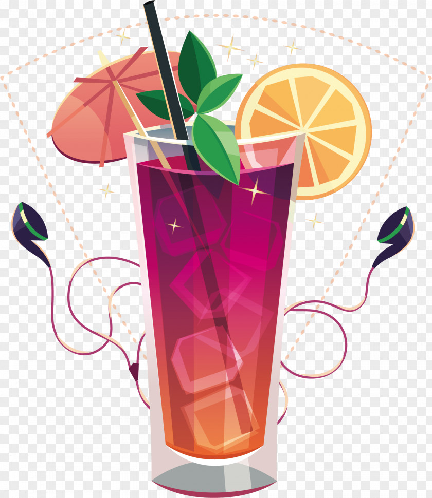 Drink Cartoon Poster Promotional Material Cocktail Juice PNG