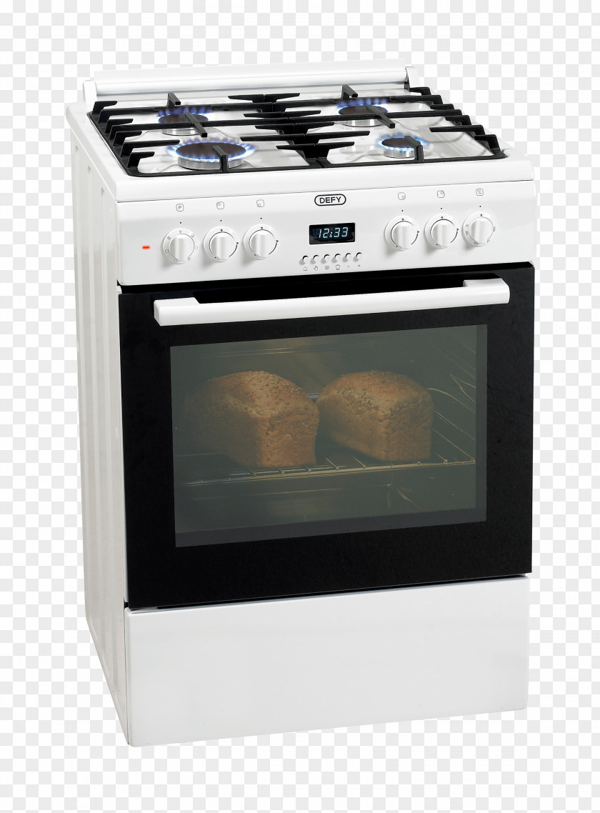 Stove Gas Electric Cooking Ranges Oven Defy Appliances PNG