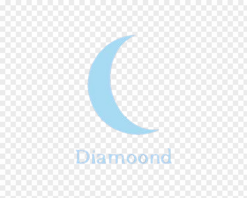 Moon Brand Blue Pattern PNG