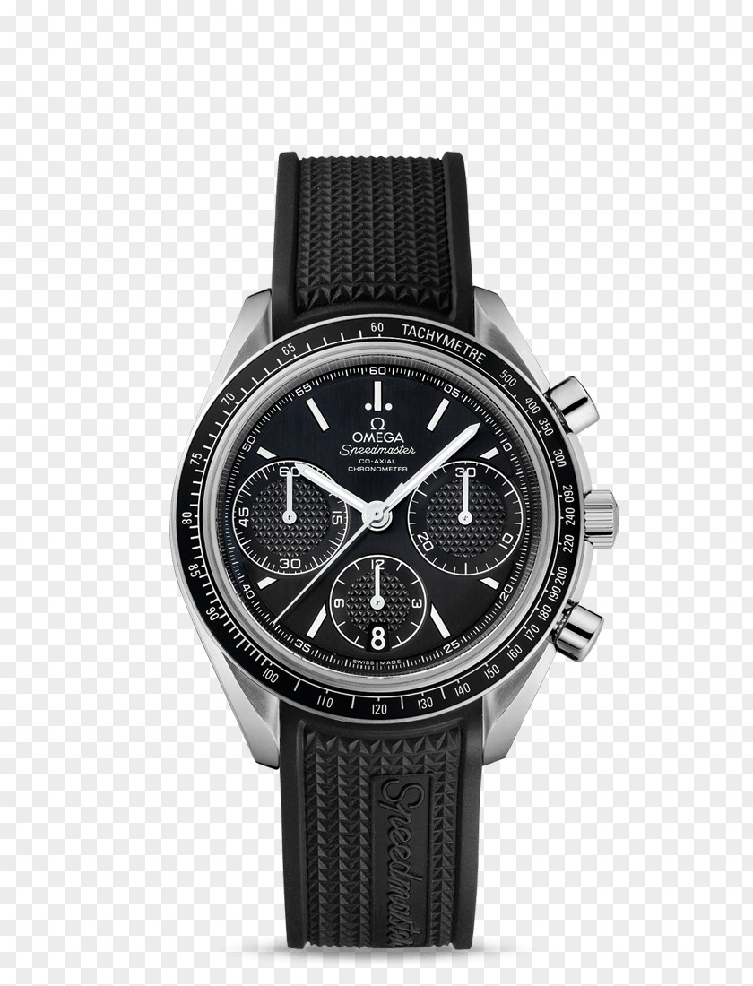 Speedy 30 Strap Omega Speedmaster Racing Automatic Chronograph SA Coaxial Escapement Watch PNG