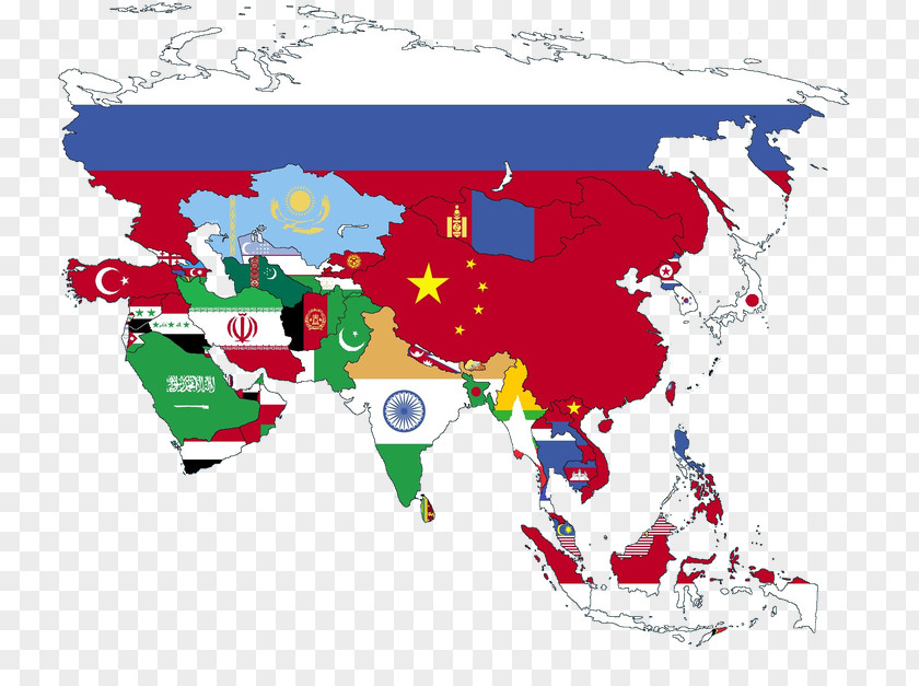 Asia Mapa World Map Polityczna PNG