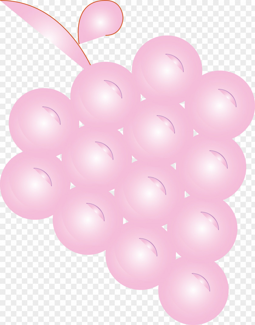 Balloon Pink Party Supply Ball Magenta PNG