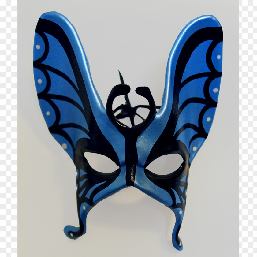 Mardi Gras In New Orleans Butterfly United States Mask Cobalt Blue PNG