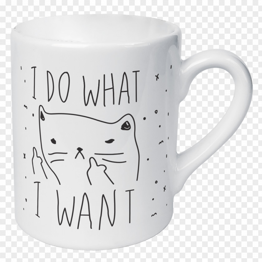 Mug Coffee Cup Cat Kitten Dad Joke PNG