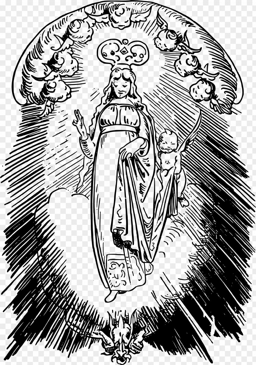 Mary Der Heilige Antonius Von Padua Saint Kleurplaat Drawing Child PNG