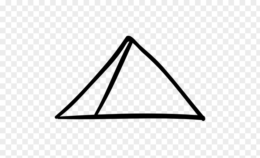 Pyramid Drawing PNG