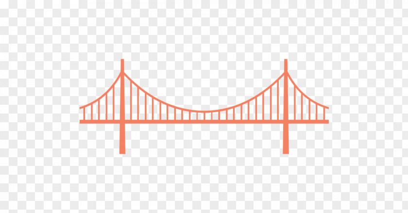 Simple Bridge Cliparts Golden Gate Clip Art PNG