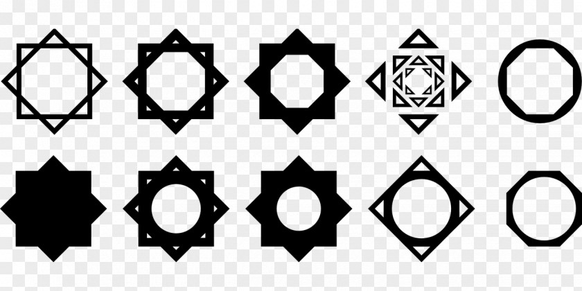Symbol Octagram Star Of Lakshmi Polygons In Art And Culture PNG