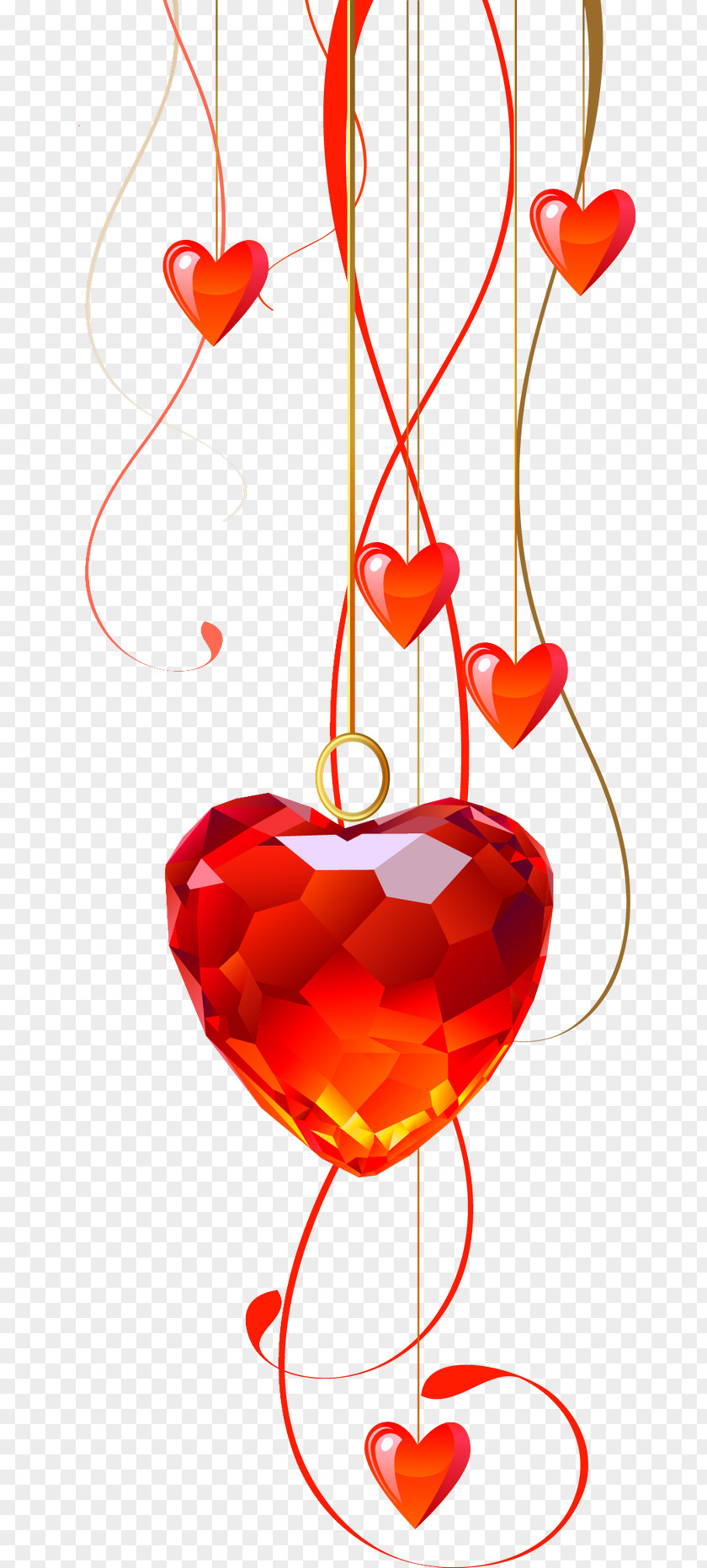 Valentine Painting Heart Clip Art PNG