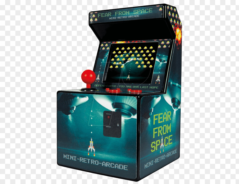Arcade Retro Cabinet Space Invaders Game Donkey Kong Tetris PNG