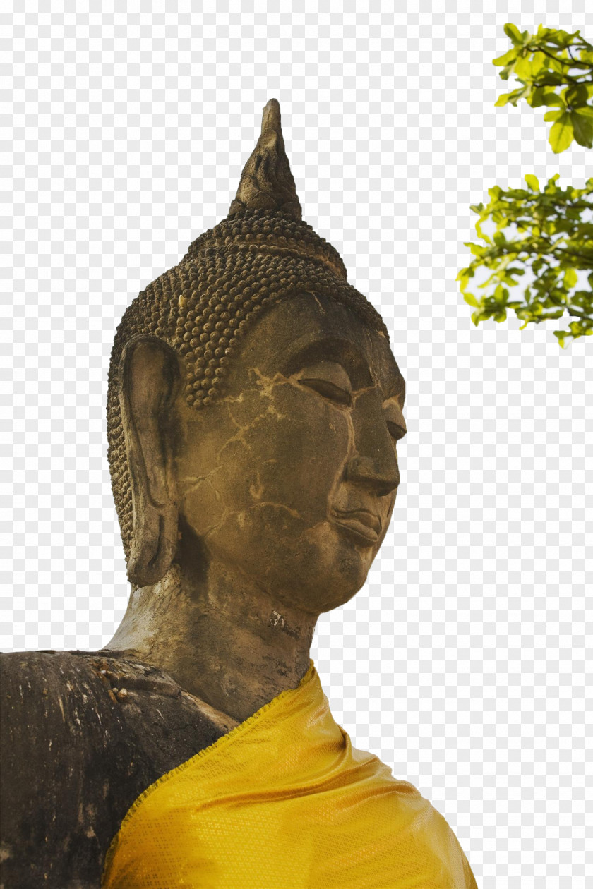 Buddha Head Picture Statue Buddhahood Sculpture PNG