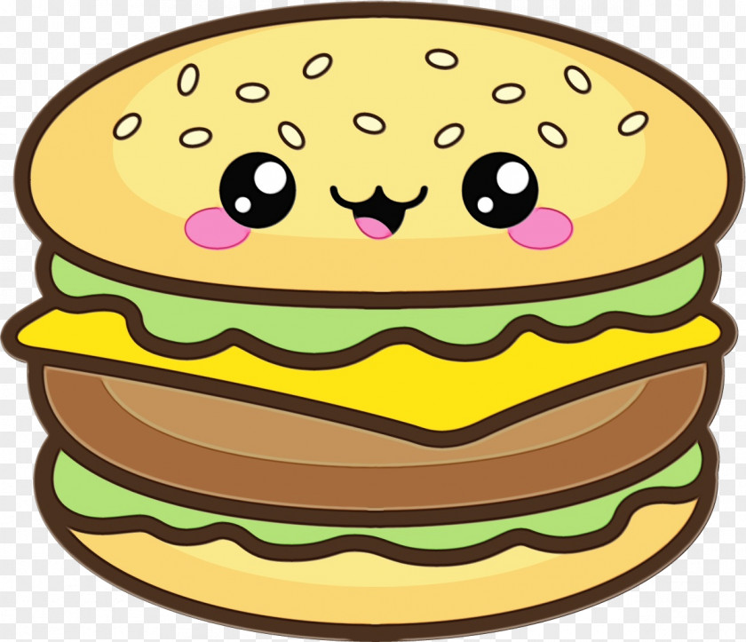 Cheeseburger Smiley Meal Mitsui Cuisine M PNG