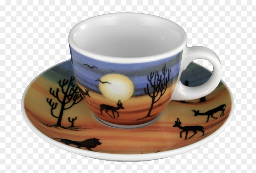 Coffee Cup Espresso Mug Saucer PNG