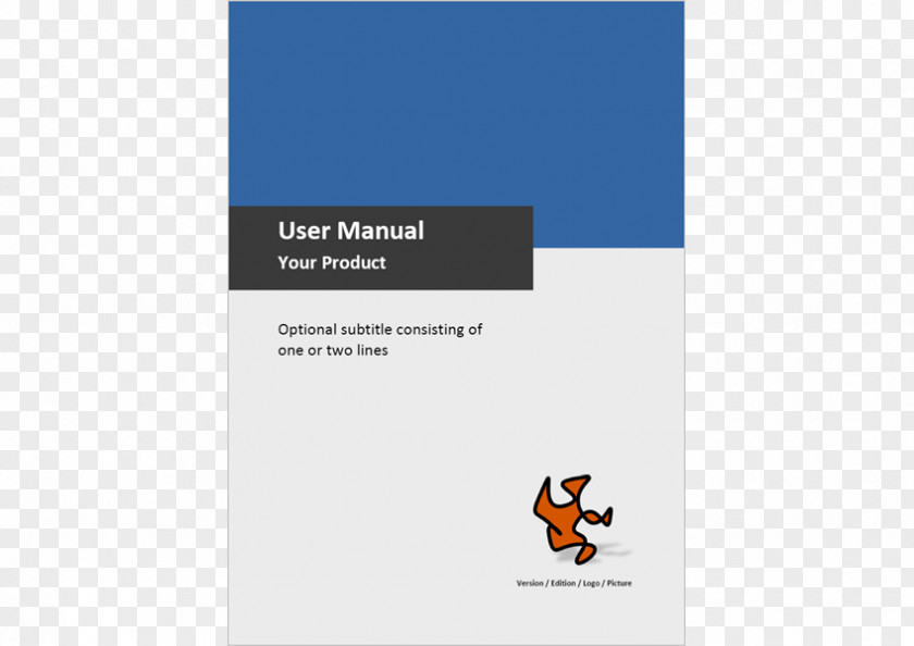 Manual Cover Template Product Manuals Technical Documentation Microsoft Word PNG