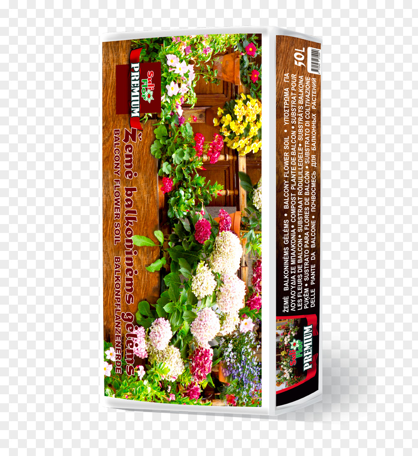 Balcony Flower Box Floral Design Cut Flowers PNG